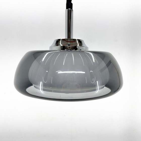 Image 1 of Lampe suspendue vintage ajustable Space Age, Italie