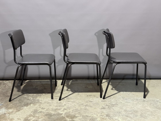 Image 1 of 6X chaises en tube vintage