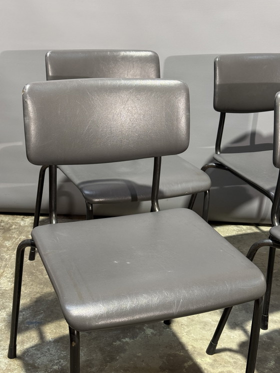 Image 1 of 6X chaises en tube vintage