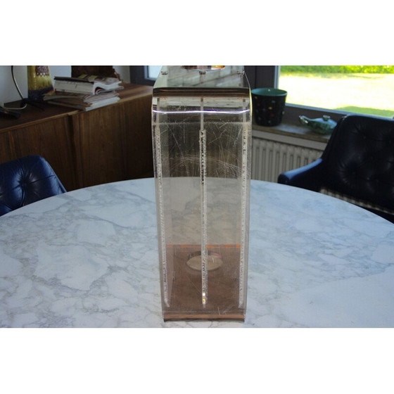 Image 1 of Porte revue vintage en plexiglass par Michel Dumas 1970 