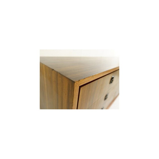 Image 1 of Buffet vintage avec portes papillon en bois