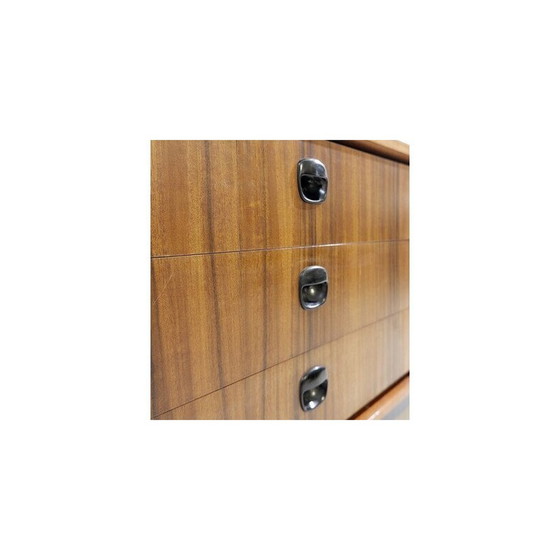 Image 1 of Buffet vintage avec portes papillon en bois