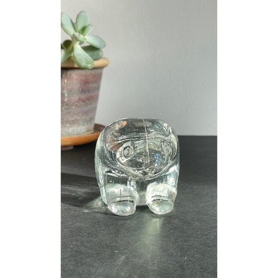 Image 1 of Plateau de poche vintage en semi-cristal