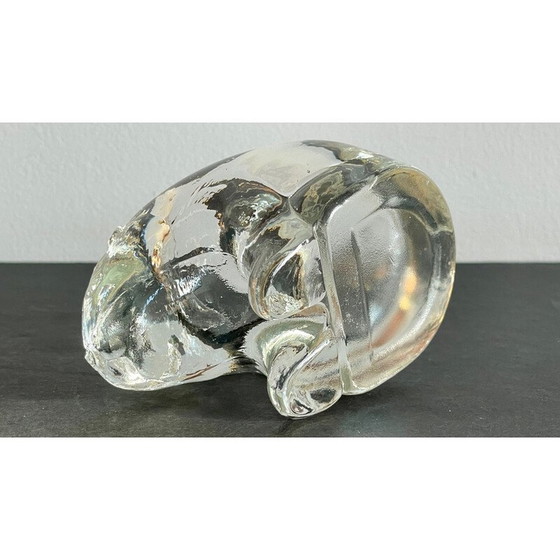 Image 1 of Plateau de poche vintage en semi-cristal