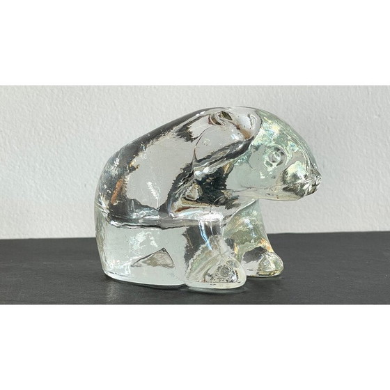 Image 1 of Plateau de poche vintage en semi-cristal