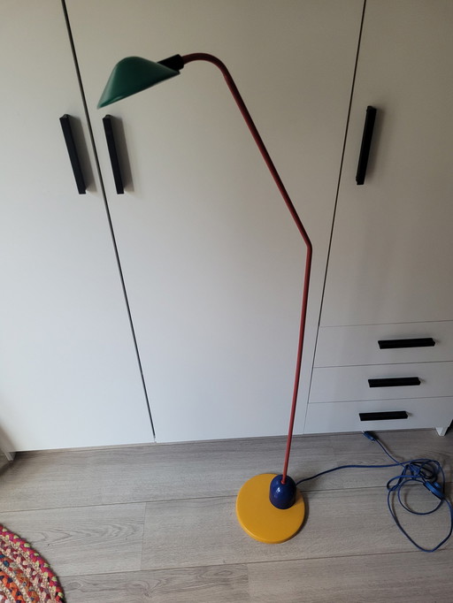 Lampadaire vintage Memphis style Milano