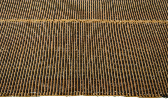 Image 1 of Designer Kilim Fars tissé à la main - 249 X 171 cm - Motif moderne à rayures - Nouveau