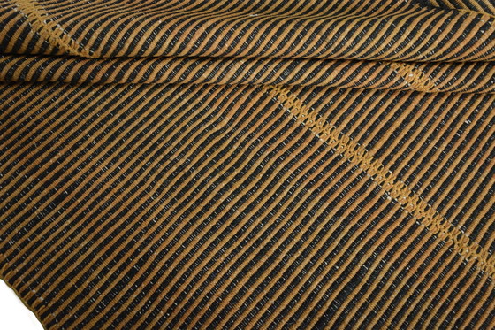 Image 1 of Designer Kilim Fars tissé à la main - 249 X 171 cm - Motif moderne à rayures - Nouveau