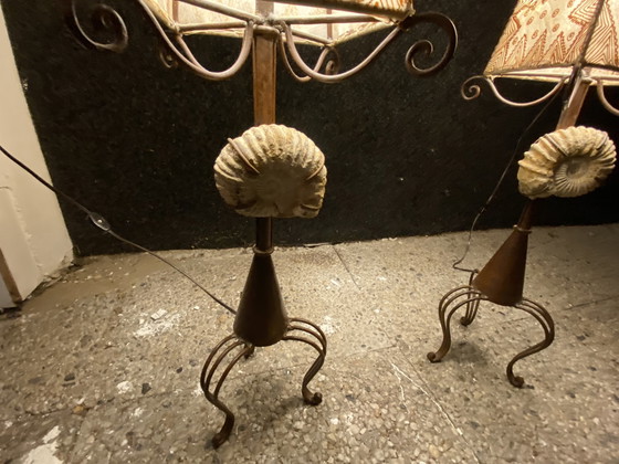 Image 1 of 2 grandes lampes texanes en fer