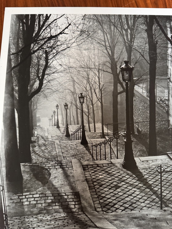 Image 1 of 1X Brassai | Escaliers Montmartre Paris, 1932 | Impression d'art