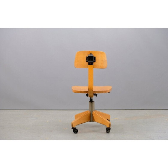 Image 1 of Chaise en bois Federdreh vintage, Allemagne 1960