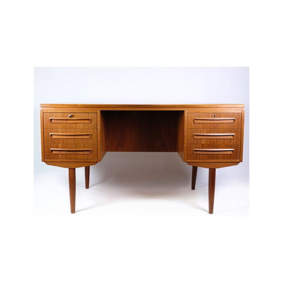 Image 1 of Bureau vintage danois en teck par Ap Furniture Svenstrup, années 1960