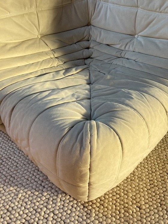 Image 1 of Ligne Roset Togo Elément d'angle Alcantara