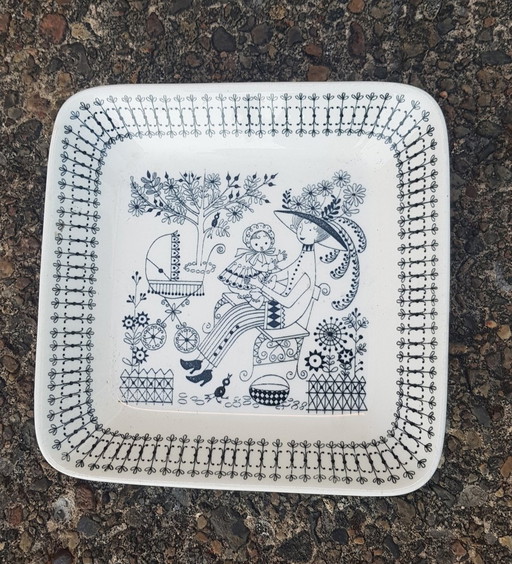 Bol en porcelaine d'Arabie, Finlande, années 1960