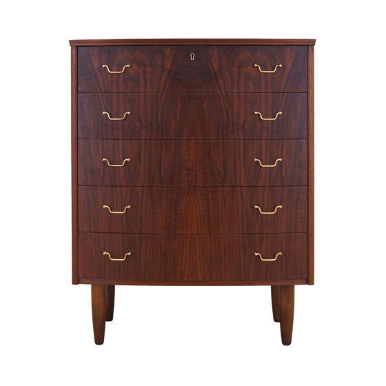 Image 1 of Commode en noyer, Design danois, 1970S, Production : Danemark