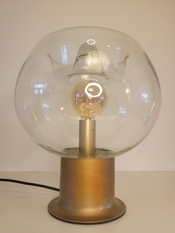 Image 1 of Grande lampe de table de l'ère spatiale par Doria Leuchten