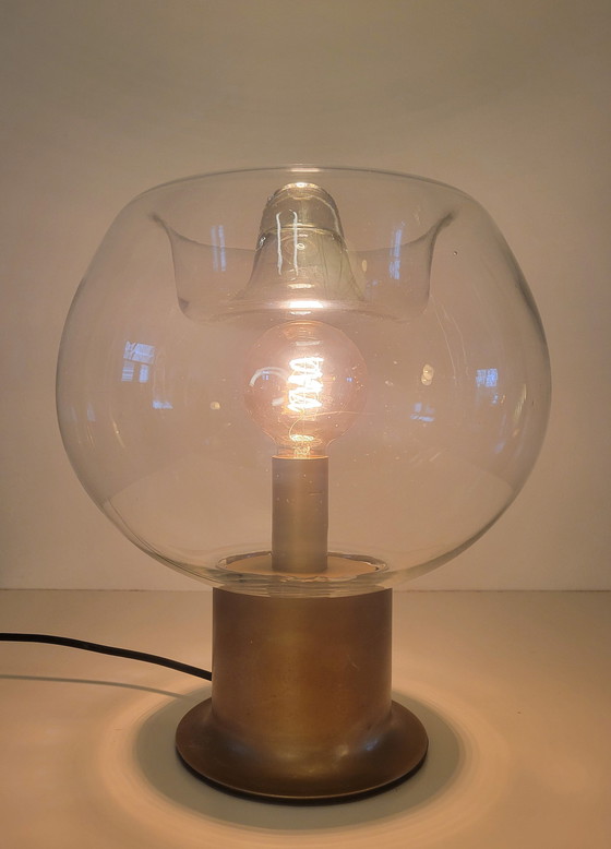 Image 1 of Grande lampe de table de l'ère spatiale par Doria Leuchten