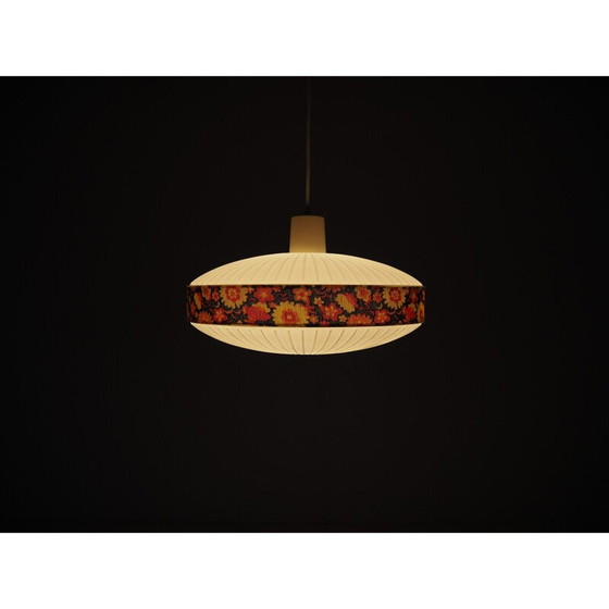 Image 1 of Lustre vintage en plastique par Ufo, Tchécoslovaquie 1960