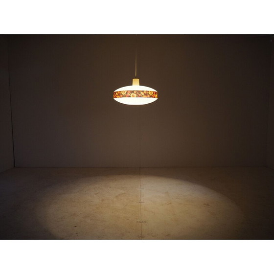 Image 1 of Lustre vintage en plastique par Ufo, Tchécoslovaquie 1960