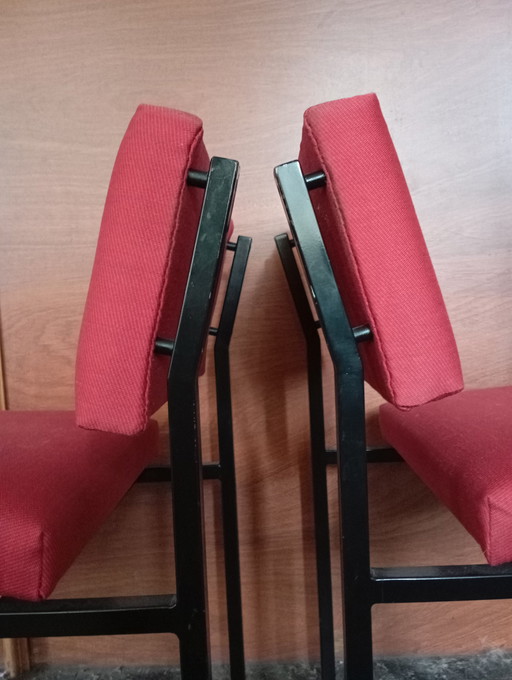 4x Martin Visser Spectrum Chairs