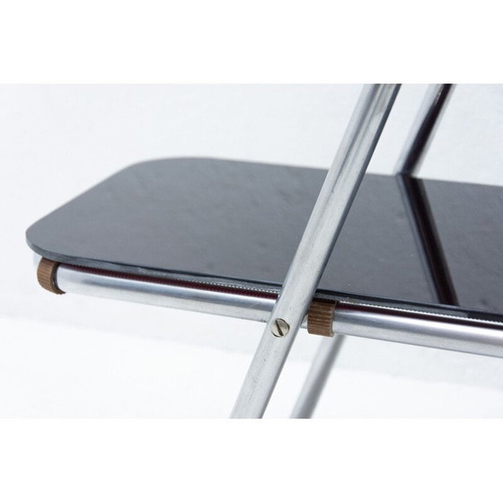 Image 1 of Porte-fleurs en acier tubulaire Bauhaus du milieu du siècle, Europe centrale, années 1930