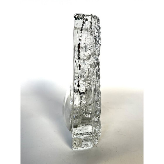 Image 1 of Vase en verre vintage de Georgshütte, années 1950