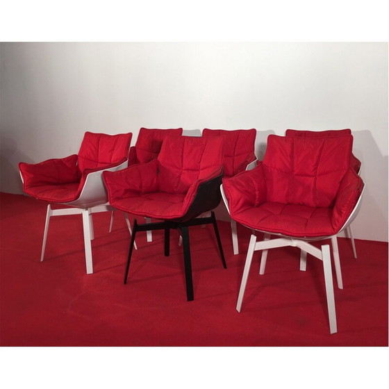 Image 1 of Ensemble de 6 fauteuils vintage "husk" de Patricia Urquiola, 2012
