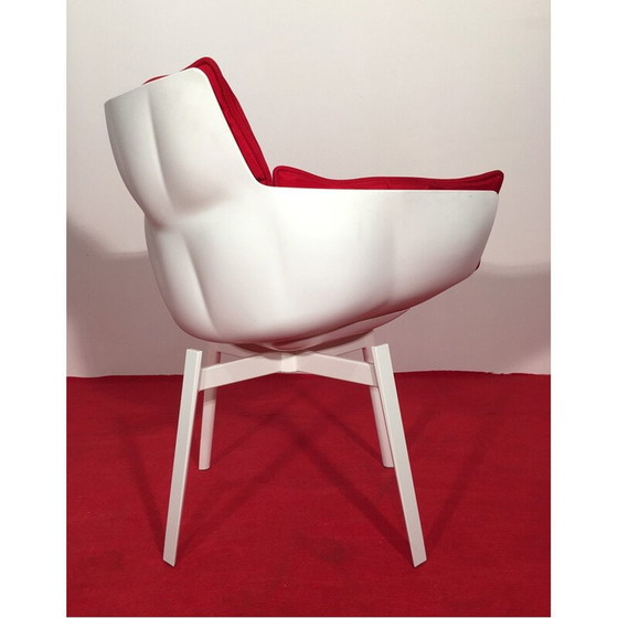 Image 1 of Ensemble de 6 fauteuils vintage "husk" de Patricia Urquiola, 2012