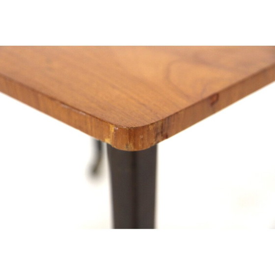 Image 1 of Table d'appoint vintage en teck et hêtre, Suède 1950