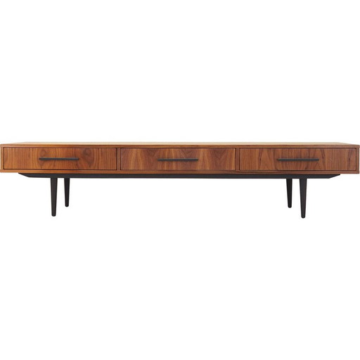 Buffet bas vintage scandinave en noyer
