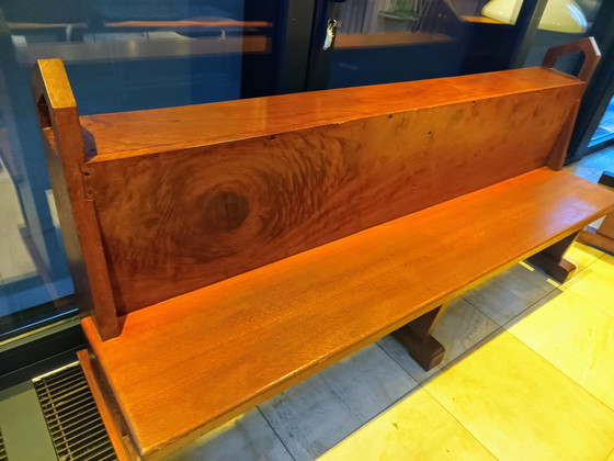 Image 1 of Banc en bois dur (église)