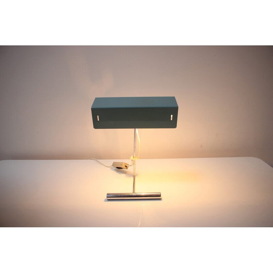 Image 1 of Lampe de table vintage avec abat-jour réglable par Drupol, Tchécoslovaquie années 1960