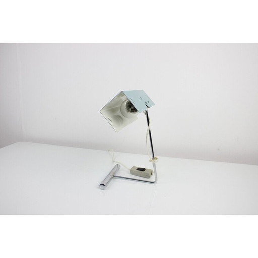 Lampe de table vintage avec abat-jour réglable par Drupol, Tchécoslovaquie années 1960