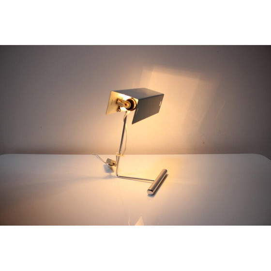Image 1 of Lampe de table vintage avec abat-jour réglable par Drupol, Tchécoslovaquie années 1960