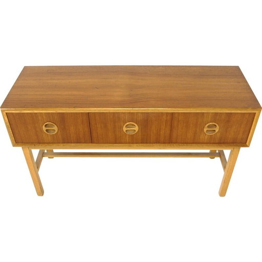 Commode scandinave vintage en teck, Suède 1960
