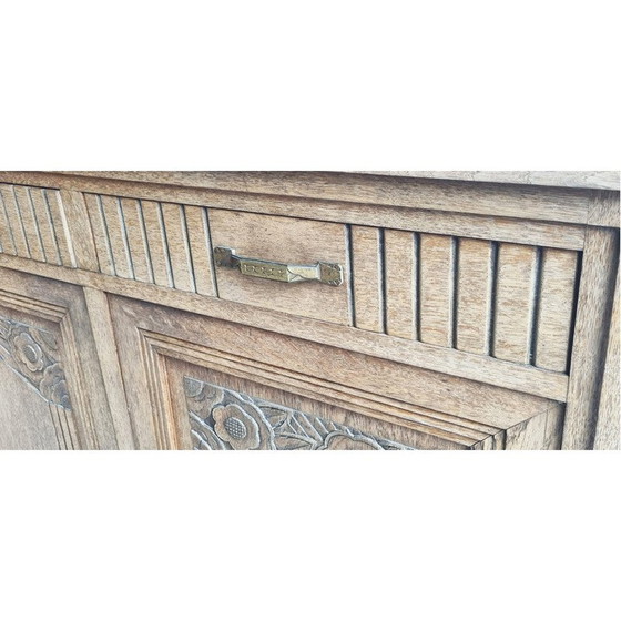 Image 1 of Buffet bas en bois Vintage Art Deco, 1940