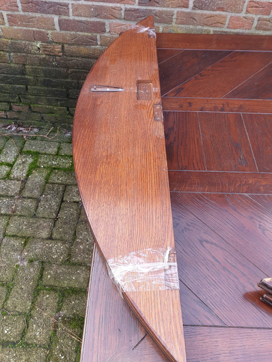 Image 1 of Schuitema Jugendstil Rac Royal Antique English Dining Table