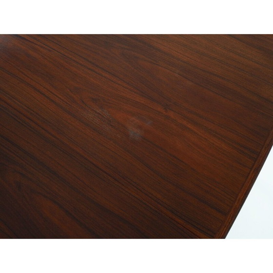 Image 1 of Table ovale vintage en placage de bois de rose, 1970