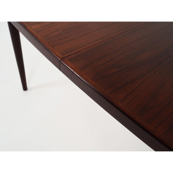 Image 1 of Table ovale vintage en placage de bois de rose, 1970