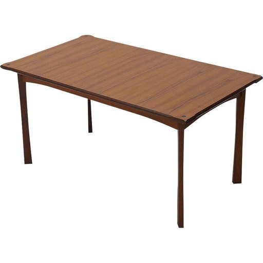 Table vintage avec plateau rectangulaire extensible par Saima, 1960s