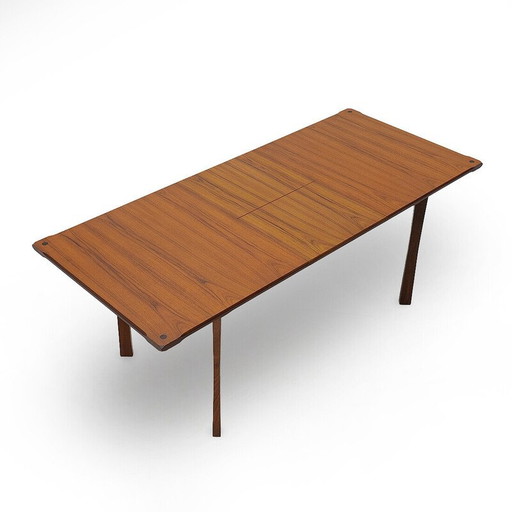Table vintage avec plateau rectangulaire extensible par Saima, 1960s