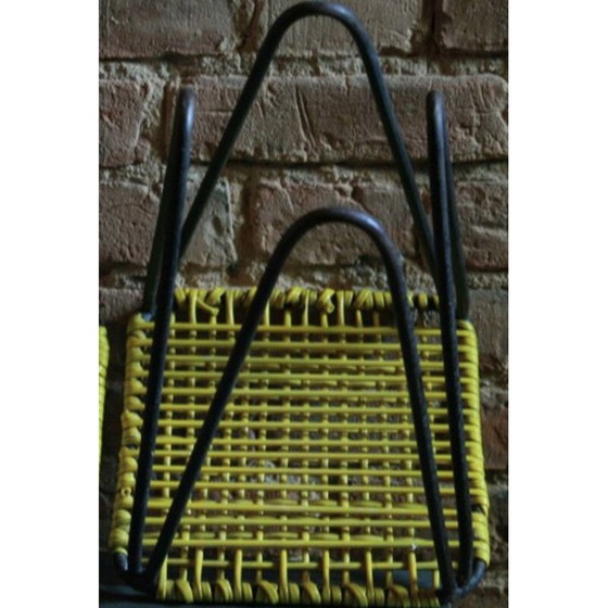 Image 1 of Paire de tabourets vintage de Wladyslaw Wolkowski, Pologne 1960