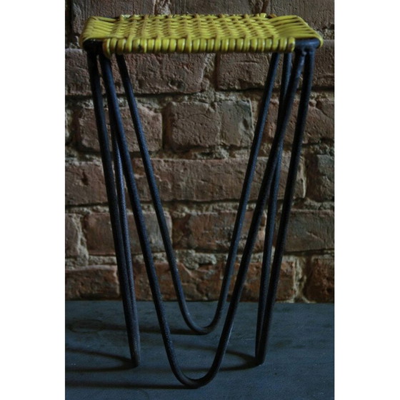 Image 1 of Paire de tabourets vintage de Wladyslaw Wolkowski, Pologne 1960