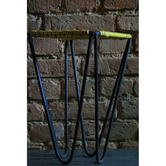 Image 1 of Paire de tabourets vintage de Wladyslaw Wolkowski, Pologne 1960