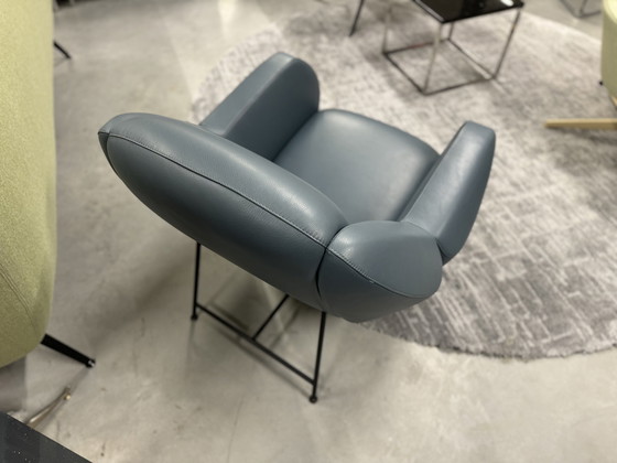 Image 1 of Leolux Anton Armchair Raffino Whale