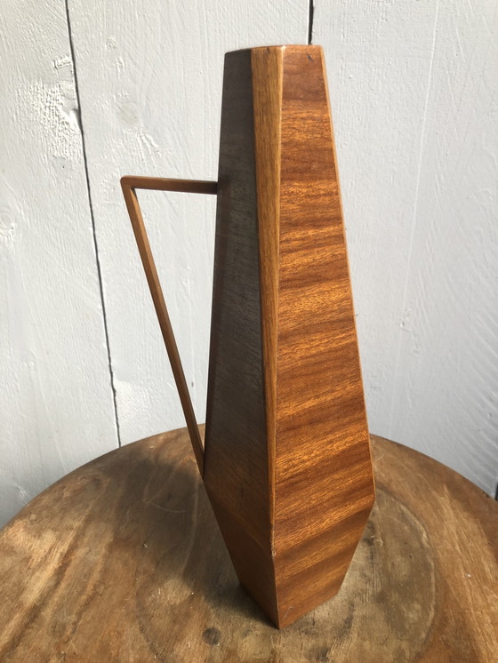 Image 1 of Magnifique vase en bois (école d'Amsterdam) Période