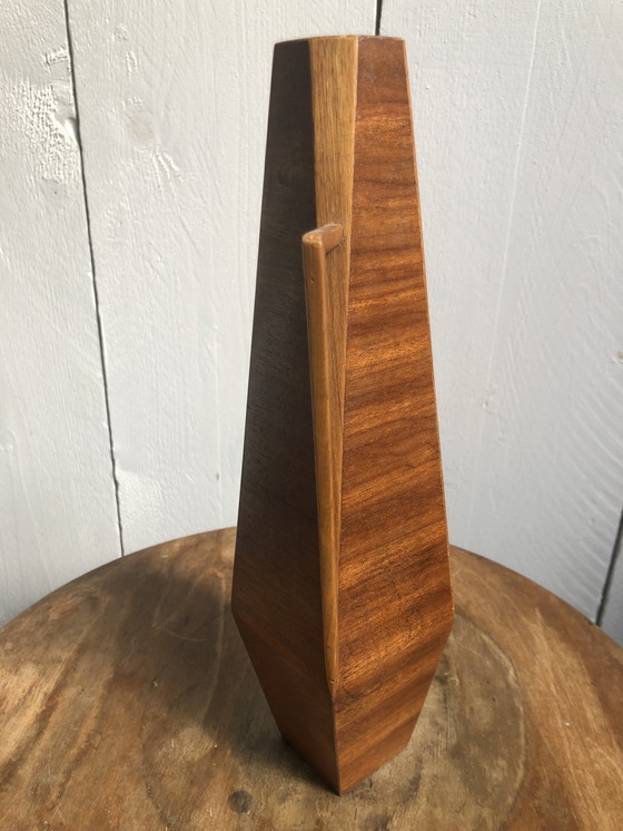 Image 1 of Magnifique vase en bois (école d'Amsterdam) Période