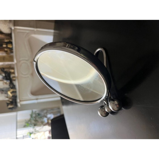 Image 1 of Miroir à main vintage en métal pour Brot