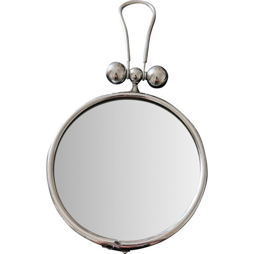 Miroir à main vintage en métal pour Brot