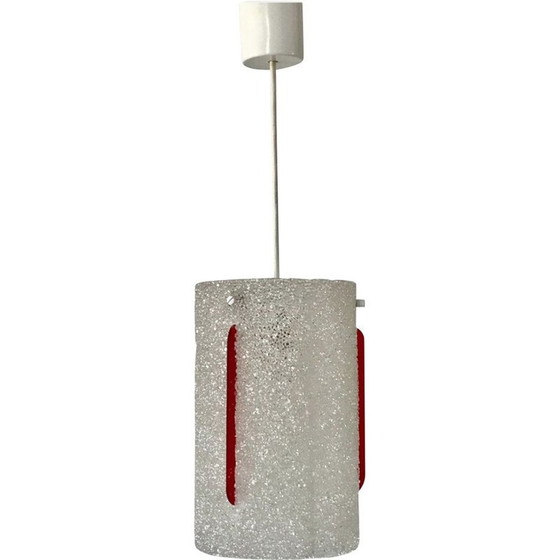 Image 1 of Suspension vintage en tube Perspex, France 1960s